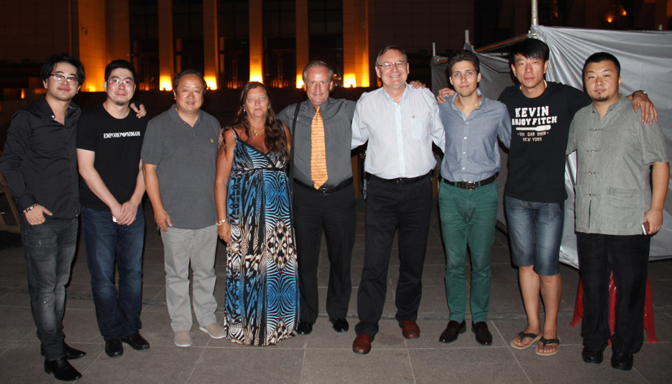 Liu Zhao, Cao Ye, Li Cong, Anna Bodell, Raymond Bodell, Harley Jones, Aleksandar Kolovski, Tan Jia Liang and Ding Peng