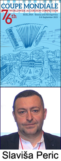 2023 Coupe Mondiale poster,  Slaviša Perić