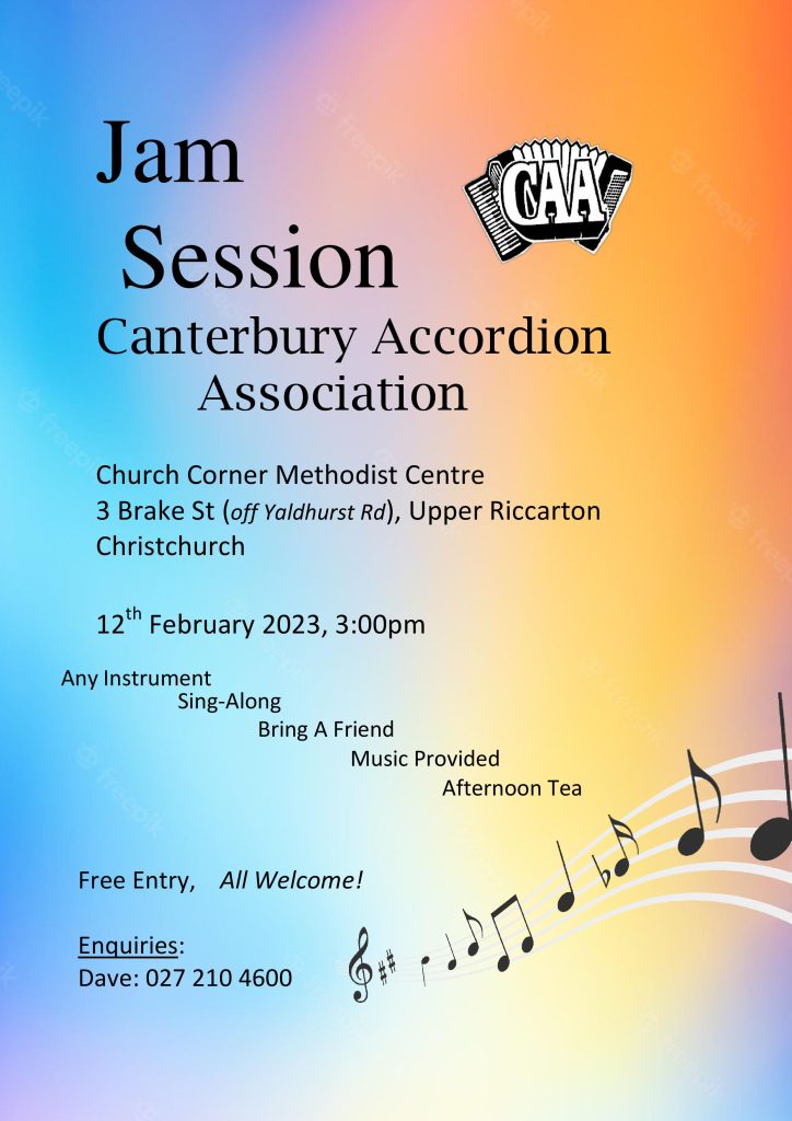 Jam Session, Canterbury Assoc.