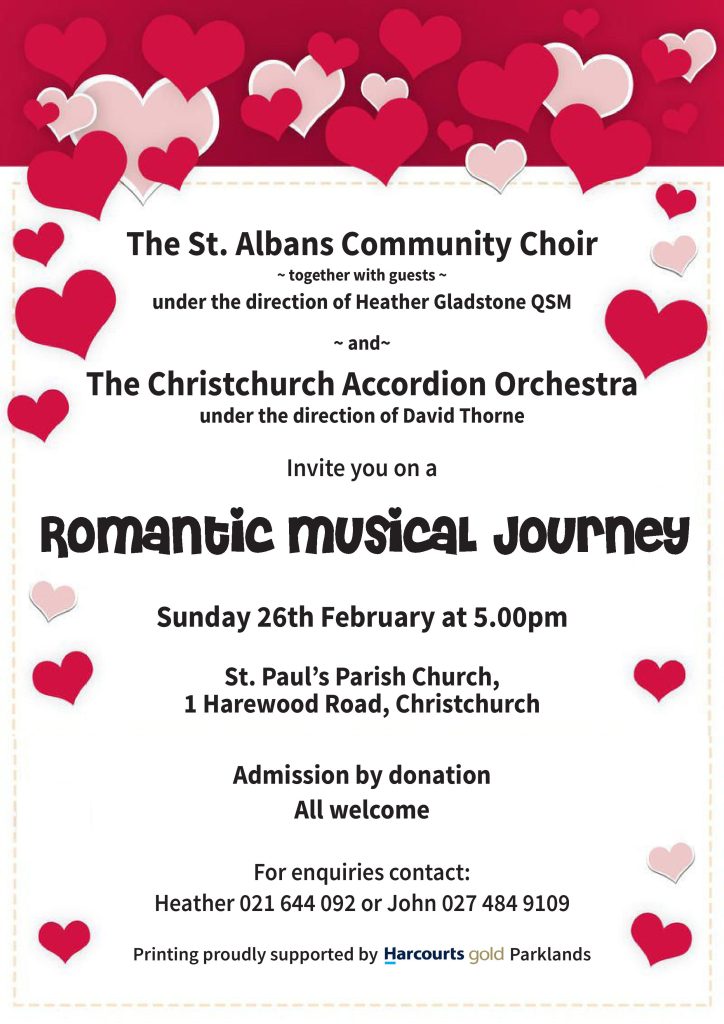 Valentines day concert