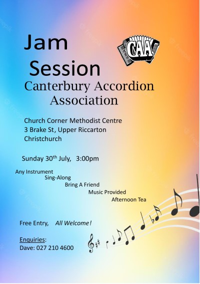 Jam session poster