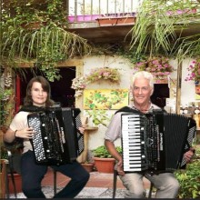 The Black accordion duo