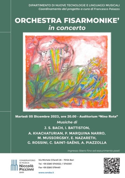 The Fisamonike orchestra poster