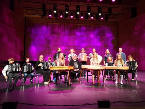 The accordion class of the Kuhmo Music Institute