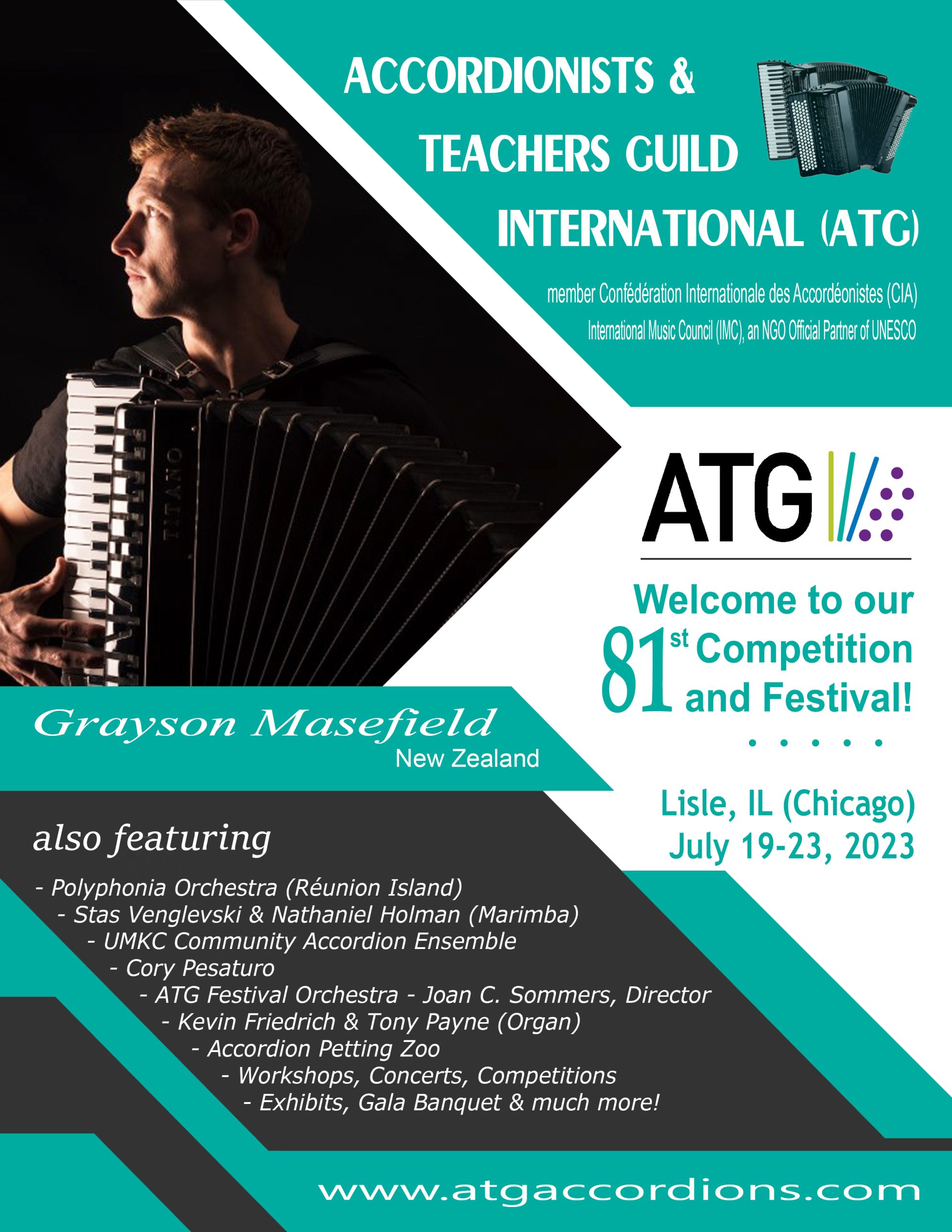 2023 ATG program front cover