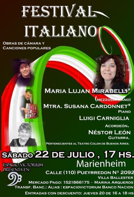 festival italiano poster