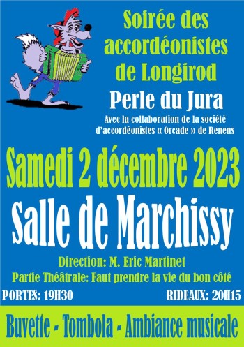 perle du jura annnual concert poster