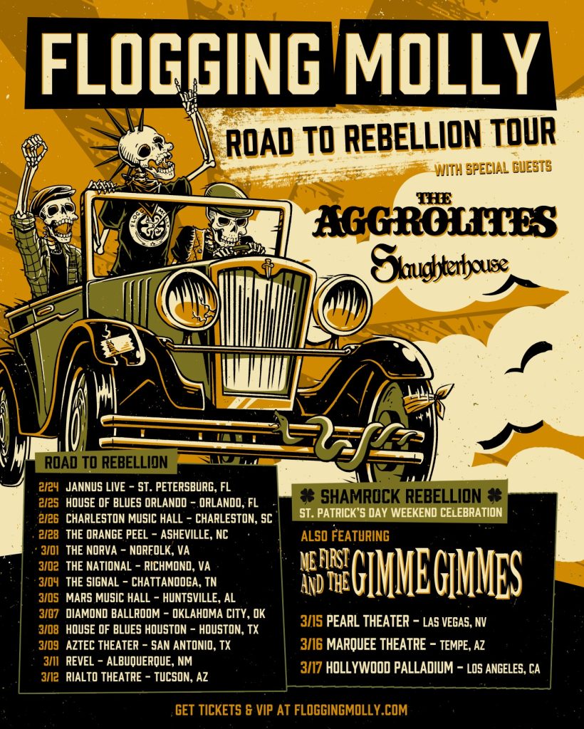 2025 Flogging Molly Tour