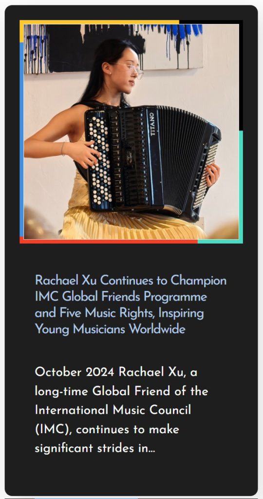 Rachael Xu, IMC Global Friend