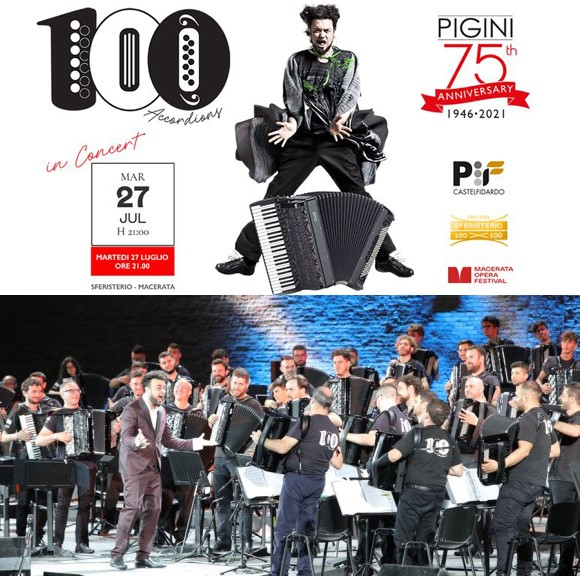 100 accordions in concert