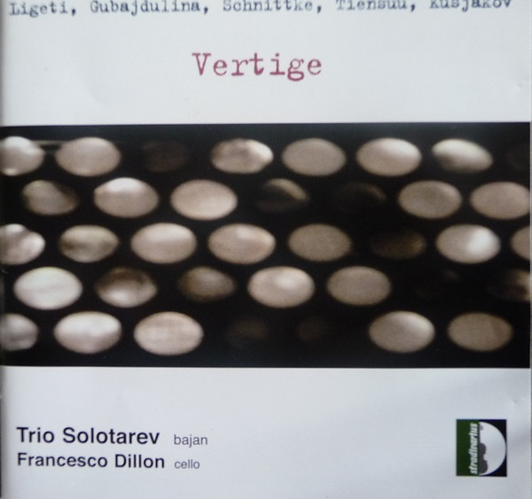 Vertige CD cover, Trio Solotarev