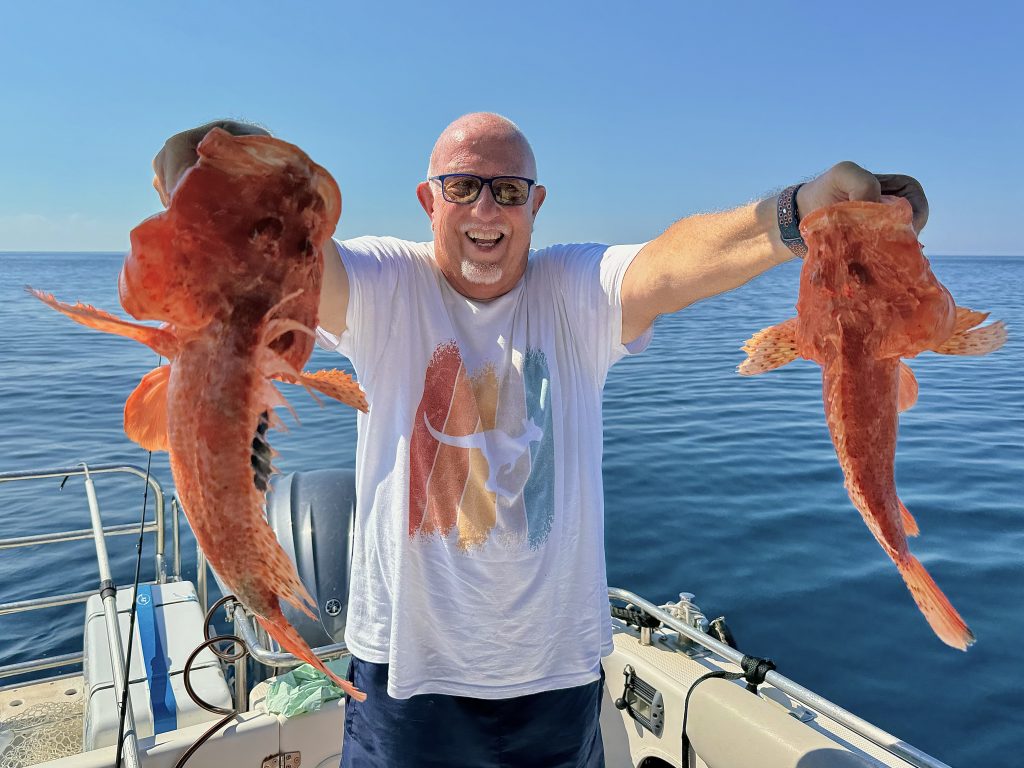 Luigi Bruti deep sea fishing