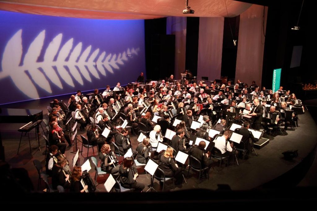 2009 Coupe Mondiale World Accordion Orchestra conducted by Gary Daverne