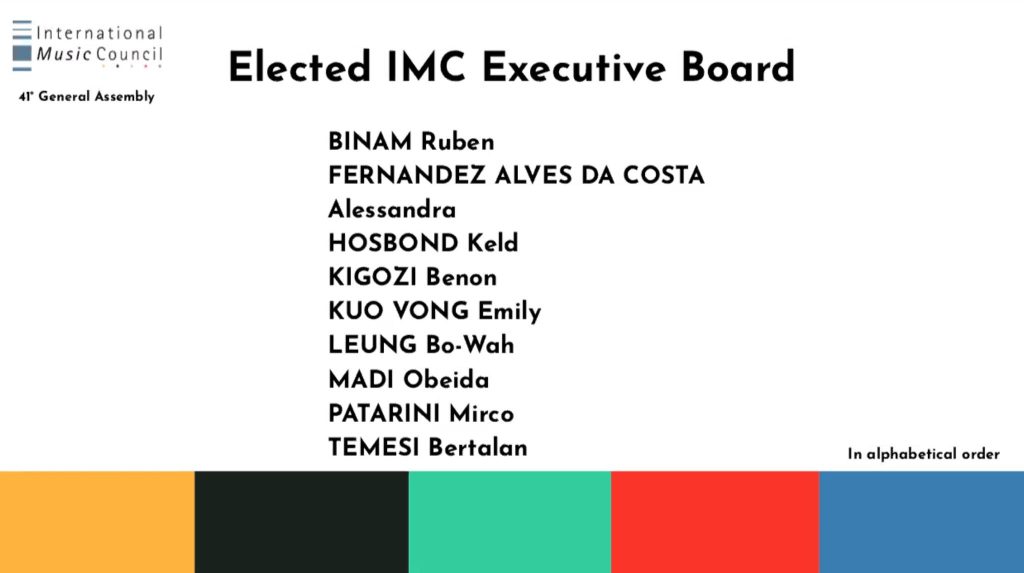 2025 IMC Board elections