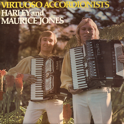Virtuoso Accordionists Harley and Maurice Jones LP cover