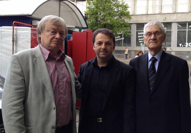 Friedrich Lips, Mirco Patarini and Viktor Vlasov.