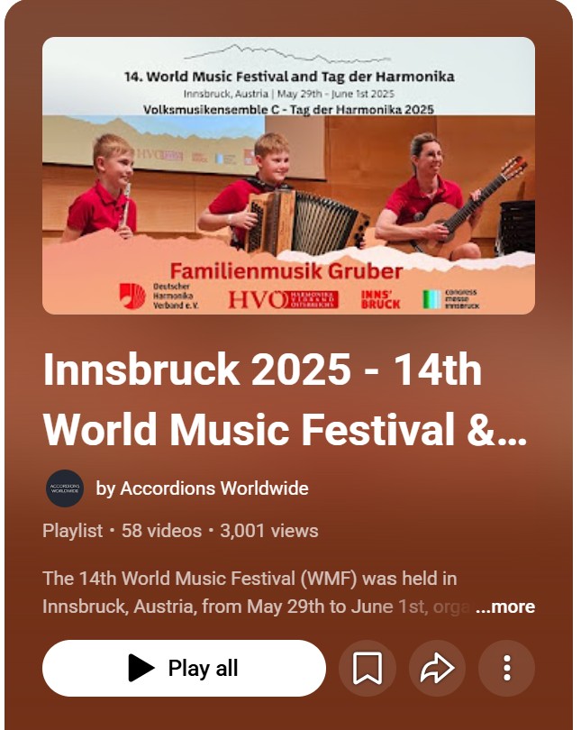 World Music Festival Playlist link