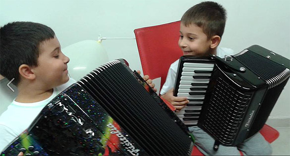 Cristian and Nicolas Chiaraluce