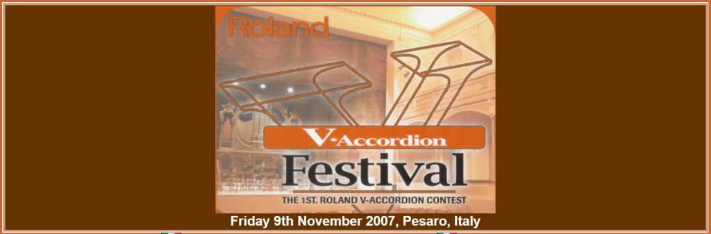 1st Roland International V-Accordion Contest 2007