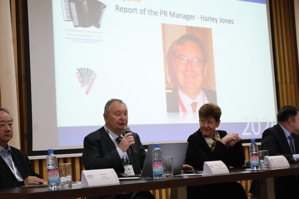 PR report by Harley Jones