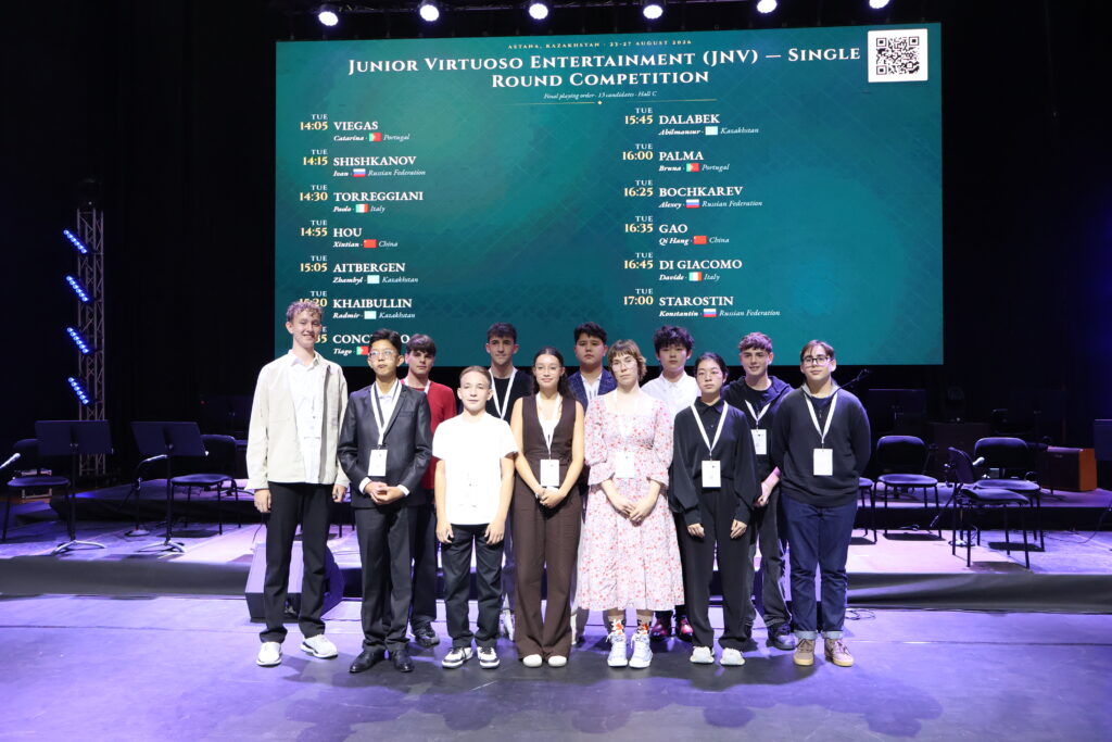 Junior Virtuoso draw